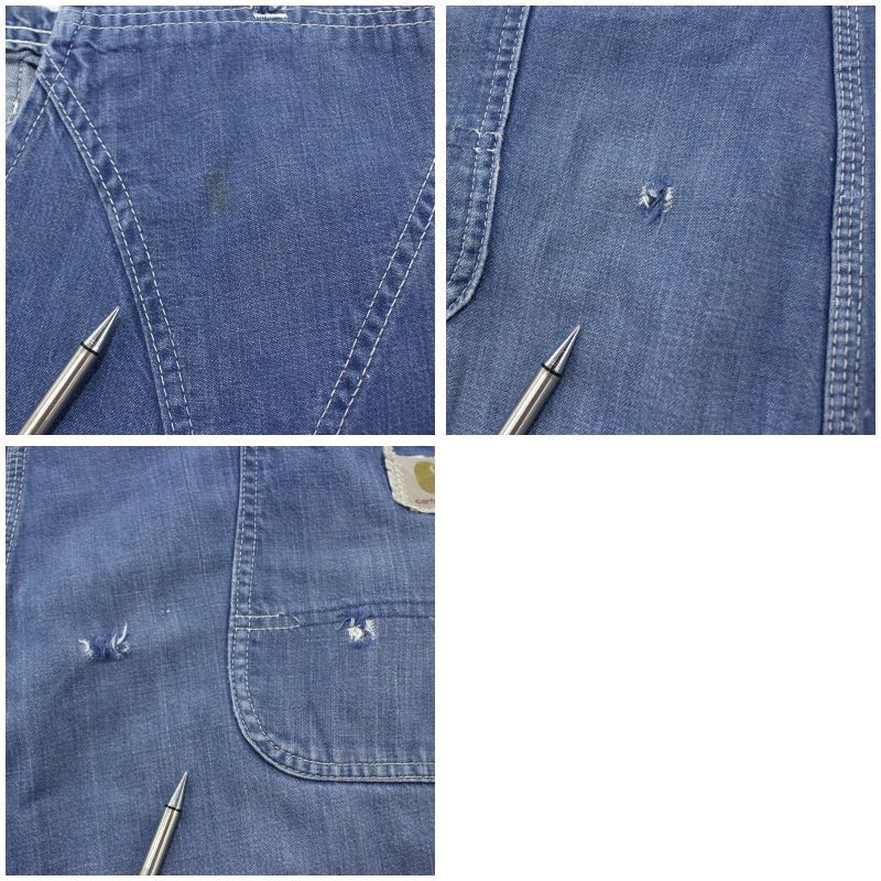 Carhartt デニムオーバーオール　60's〜70's　セパポケ　希少 Carhartt デニムオーバーオール 60´s〜70´s セパポケ 希少