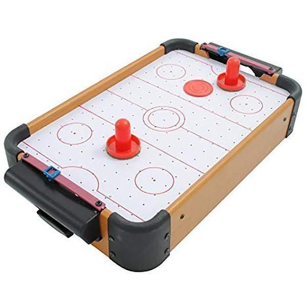 エアホッケーゲーム 木製 ミニゲーム テーブルゲーム ボードゲーム 卓上ゲーム おもちゃ ホビー 玩具 パーティグッズ