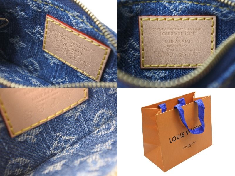 新品未使用 LOUIS VUITTON ルイヴィトン モノグラム デニム カードキー