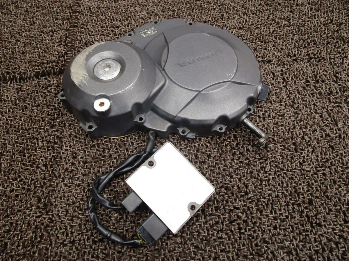 CB400SB レボ ジェネレーターカバー フライホイール ▲A5917 レギュレター ダイナモ NC42 ホンダ NC42E 動画有 インジェクション