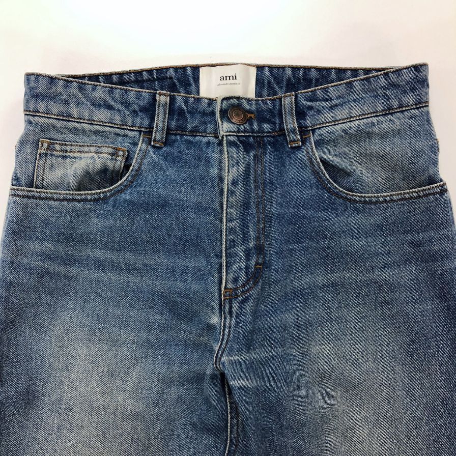 アミ アレクサンドル マテュッシ デニムパンツ フレアフィット