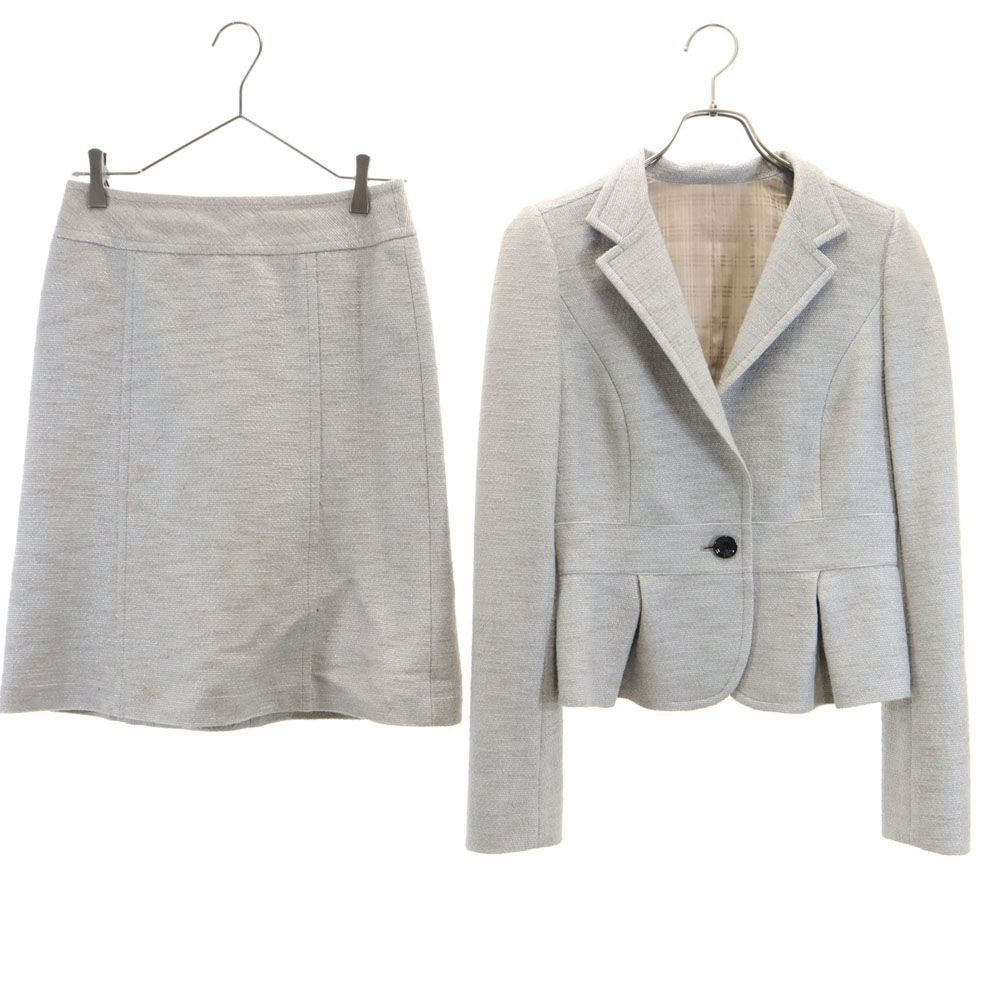 バーバリーブラックレーベル スカートスーツ 上下 セットアップ 40/38