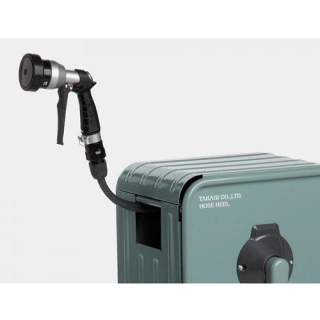 タカギ Takagi リフトメタルBOX 20m 内径12mm RFC320GY ホースリール ねじれ防止 カバー付き 園芸用品 ガーデニング用品 WWW_OLIVIERBERNSTEIN_COM