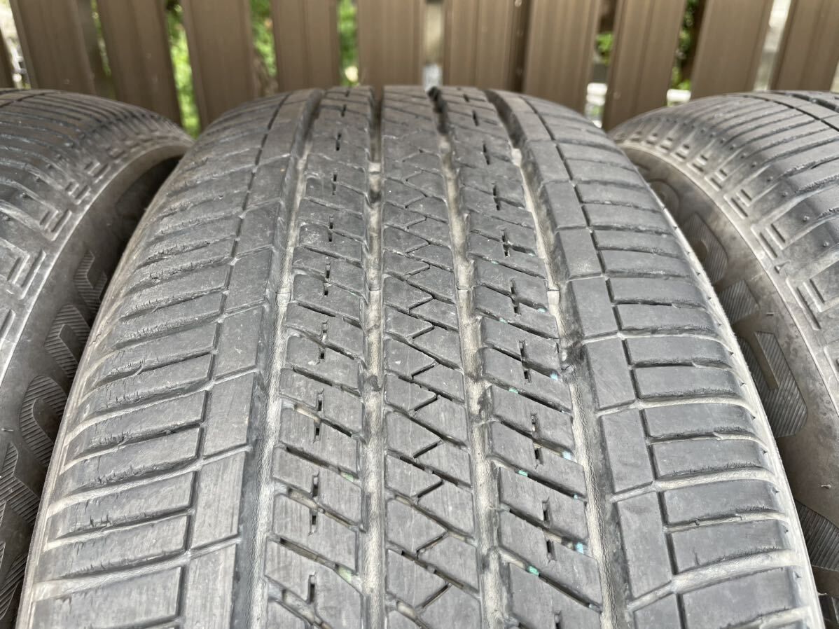 ［F0146］中古タイヤ4本セット！235/55R18！ブリヂストン エコピアH/L422プラス 2018年製造！ハリアー、ヴァンガードなどに！