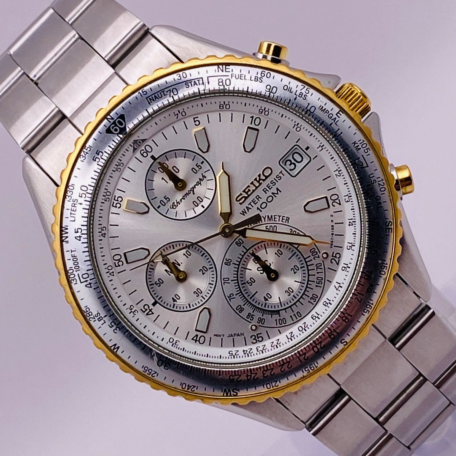 T363）希少！ 良品 稼動品 SEIKO セイコー FLIGHTMASTER