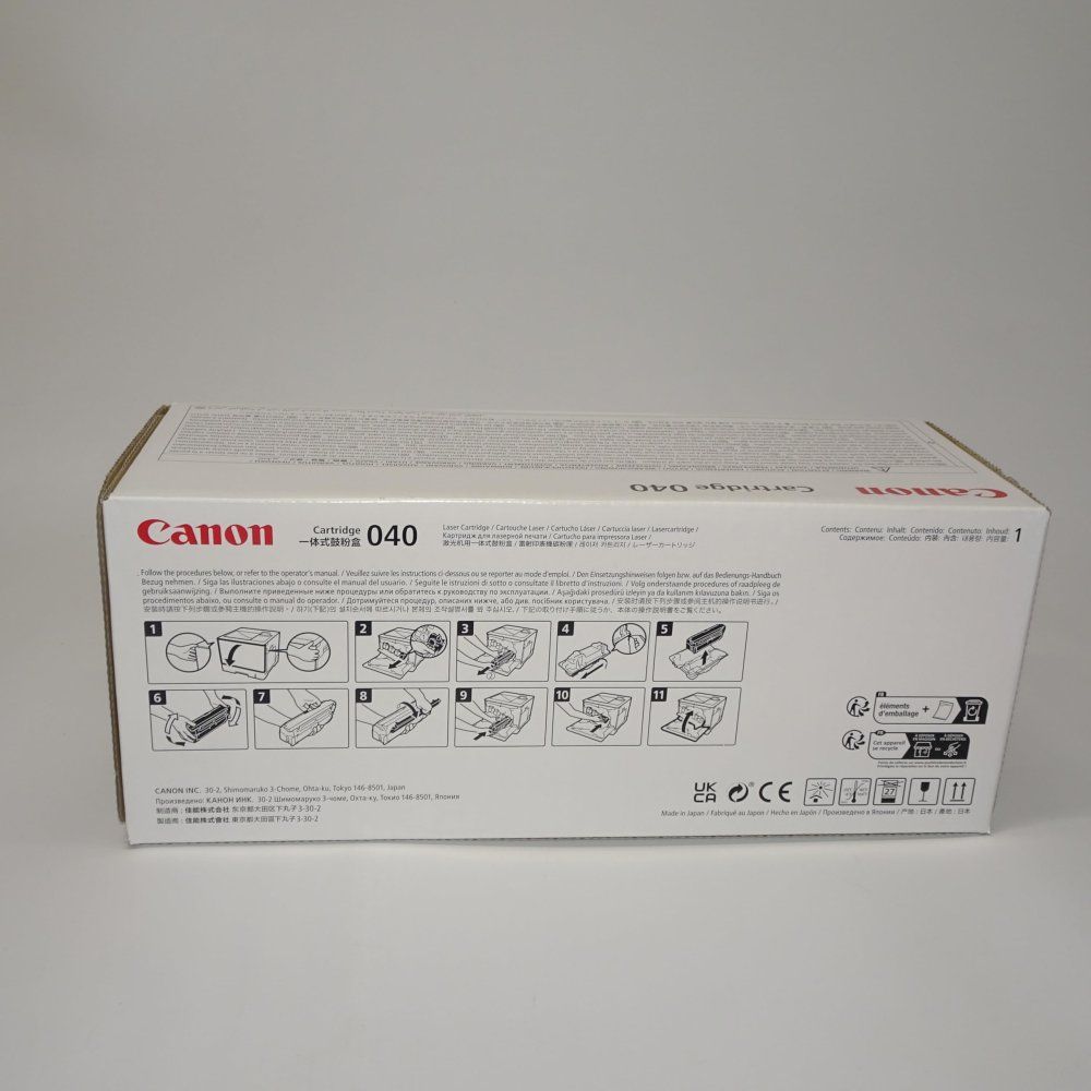  キヤノン CRG 040 MAG トナーカートリッジ040 マゼンタ ラベルプリンター シール ラベル