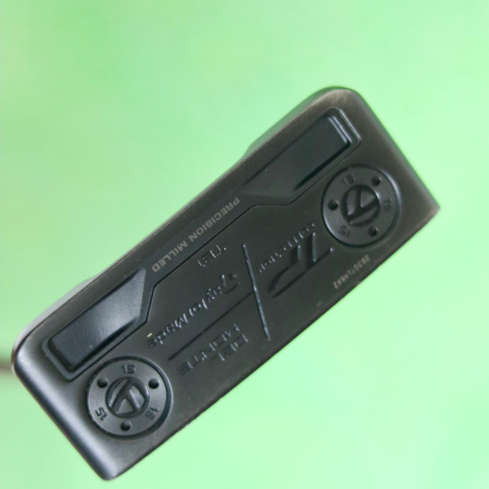 ♦︎TPコレクション ブラック デルモンテ トラスヒール パター