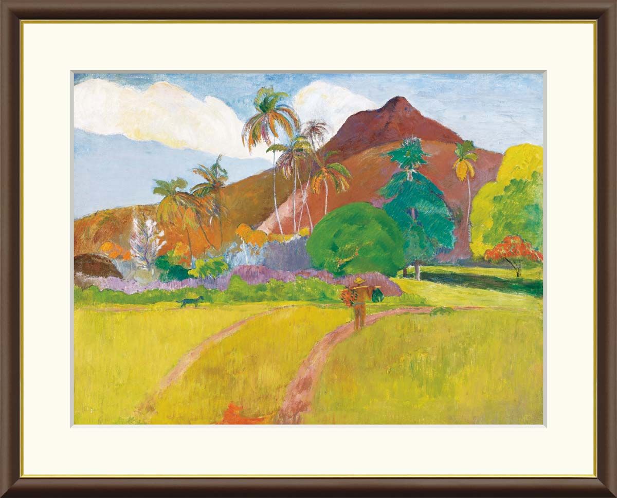 ポール・ゴーギャン、果物、籠、ナイフのある静物、希少な画集より