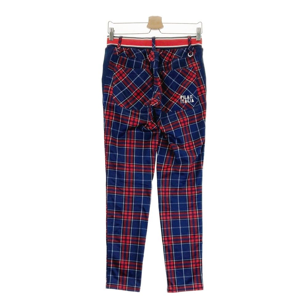 FILA GOLF ネイビーとレッドのチェックパンツ FILA GOLF ネイビーとレッドのチェックパンツ 楽天市場】フィラ
