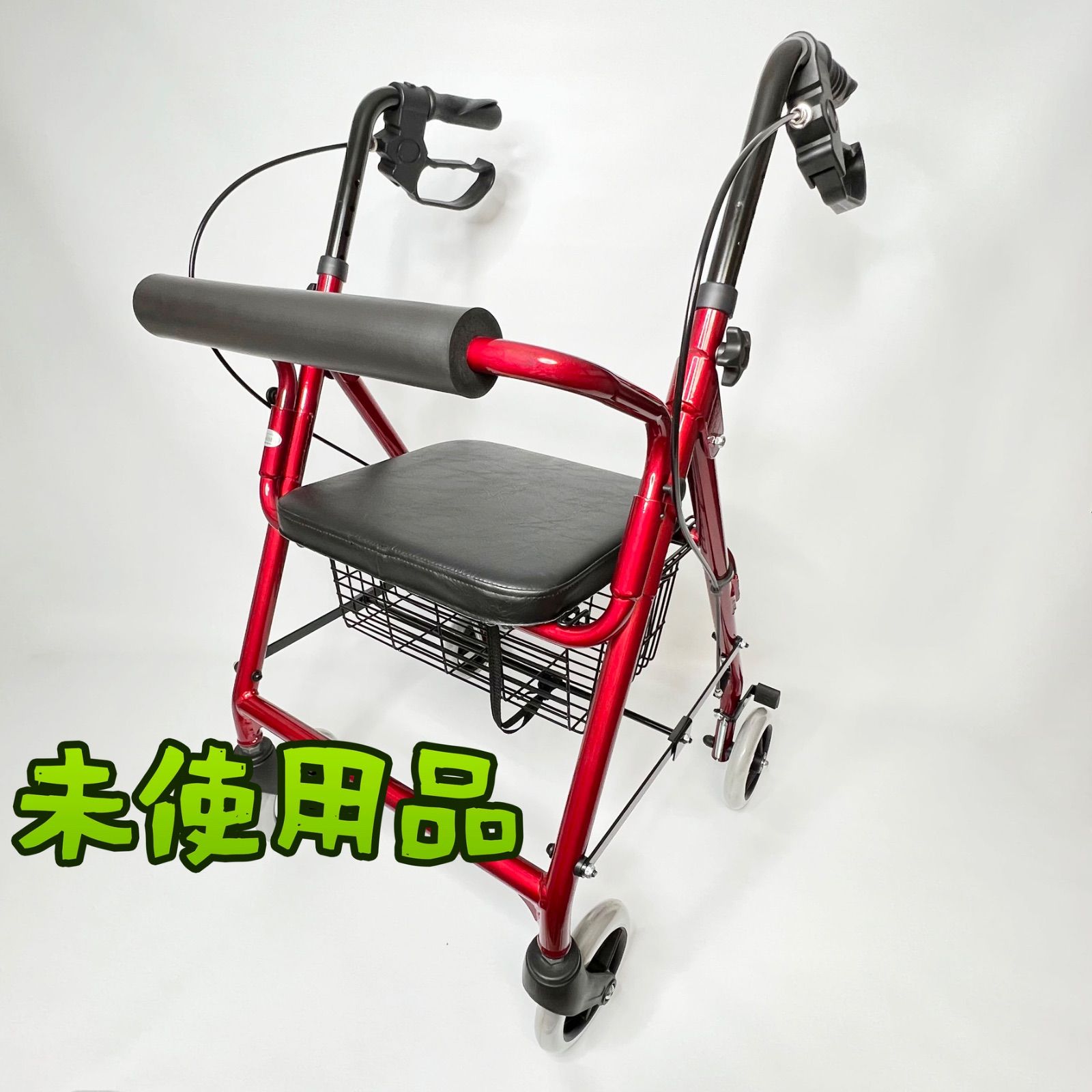 特価】 軽量アルミ歩行車 シルバーカー ブルー アウトレット品 asakusa