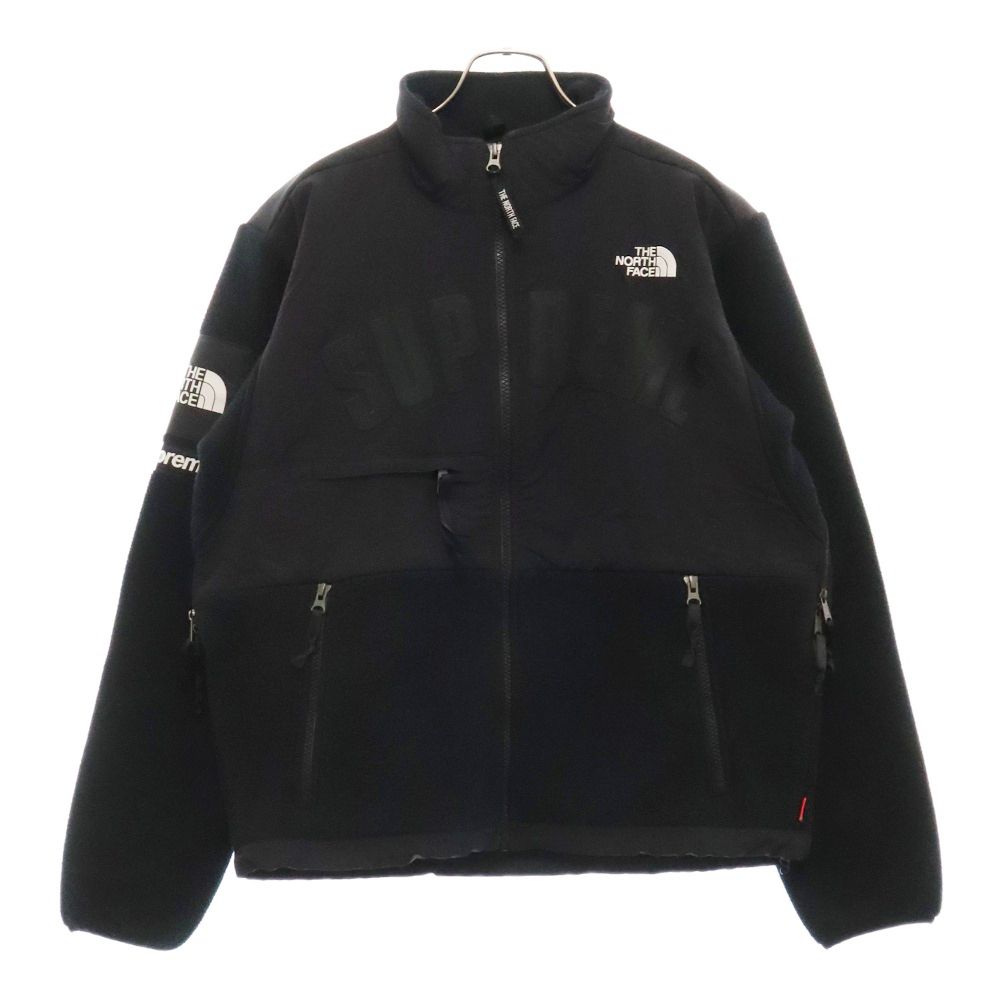 SUPREME (シュプリーム) 19SS ×THE NORTH FACE Arc Logo Denali Fleece Jacket ザノースフェイス アーチロゴ デナリ フリース ジャケット ブラックNA11903I