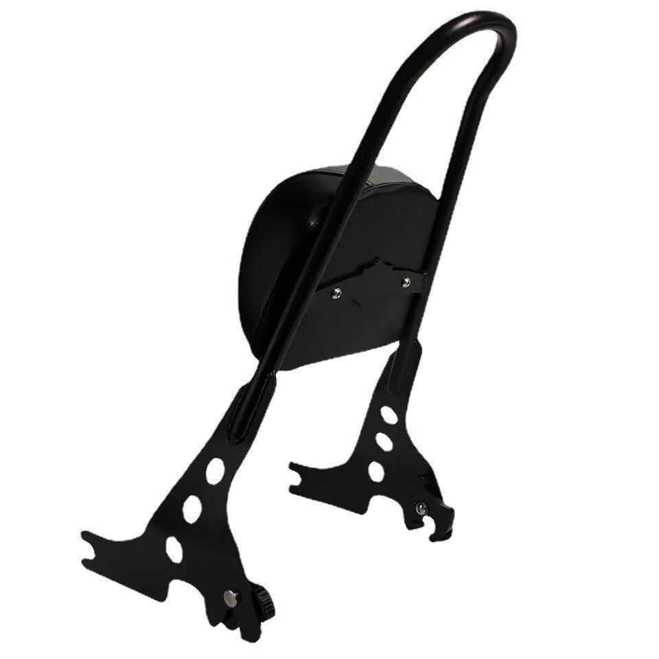 新入荷 ハーレー スポーツスター デタッチャブル バックレスト シーシーバー マットブラック XL883 XL1200 パッド付き WWW_NOITHATQUANGTHANH_NET