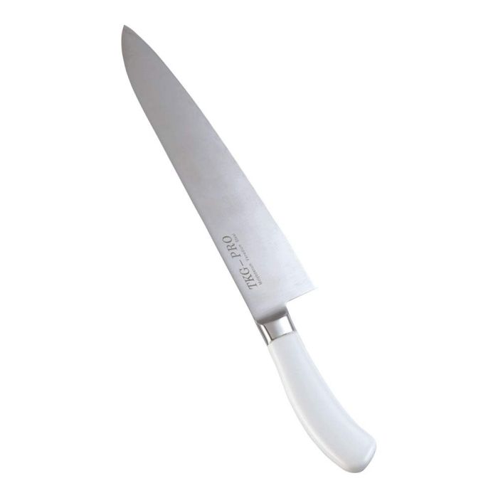 3営業日で発送 遠藤商事 Endo Shoji ＴＫＧ ＰＲＯ 抗菌 牛刀 両刃 ２７㎝ ホワイト ATK4319