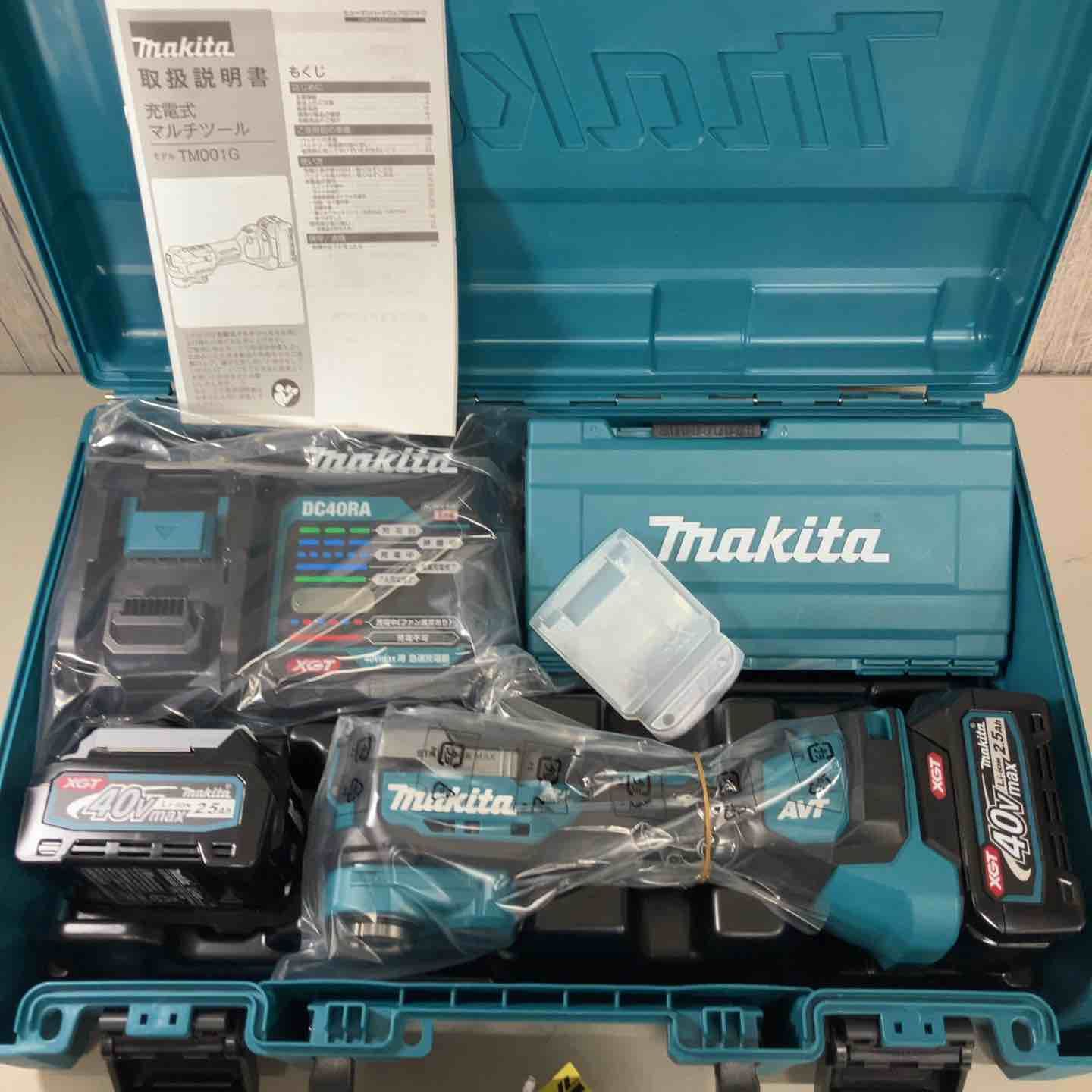 ♥品 マキタ makita コードレス インパクトレンチ TW001GRDX バッテリー-充電器付 フルセット インパクトレンチ 純正 純正品 充電式 40V 戸田店