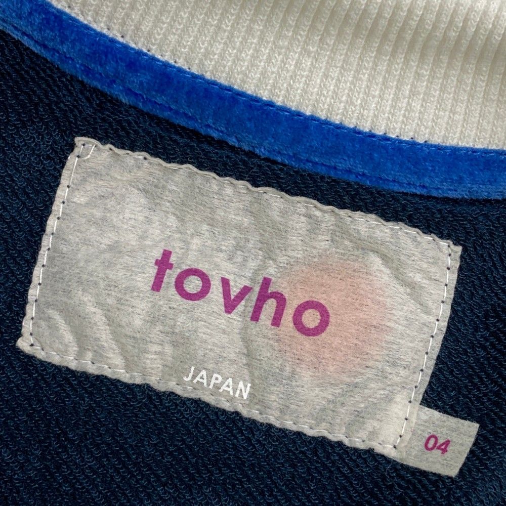 サイズ：4 TOVHO トヴホ  スウェット  ネイビー系 [240101438109] ゴルフウェア メンズ ストスト サイズ：4 TOVHO トヴホ スウェット ネイビー系 [240101438109