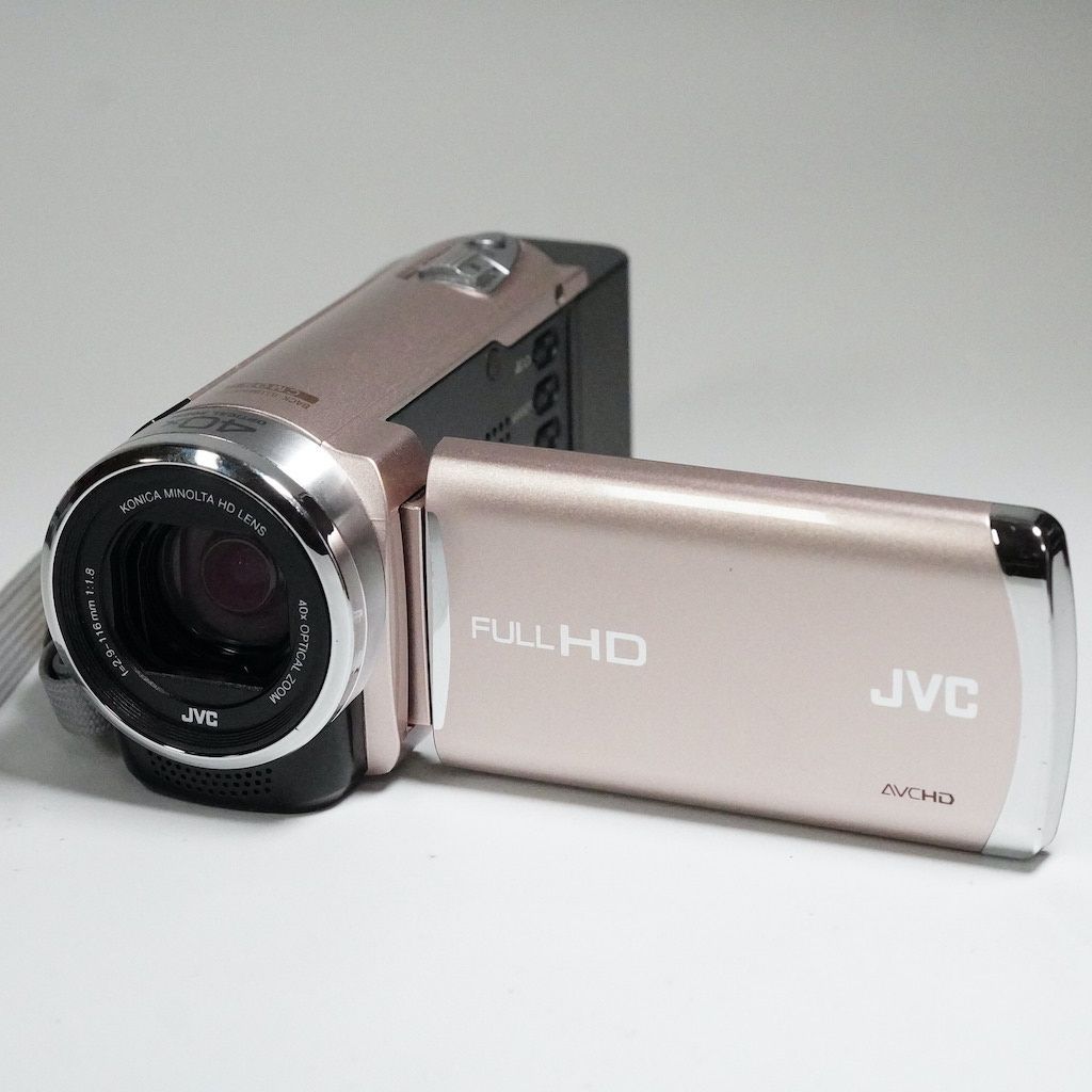 JVC Victor Everio GZ-E117-N ピンク ビデオカメラ