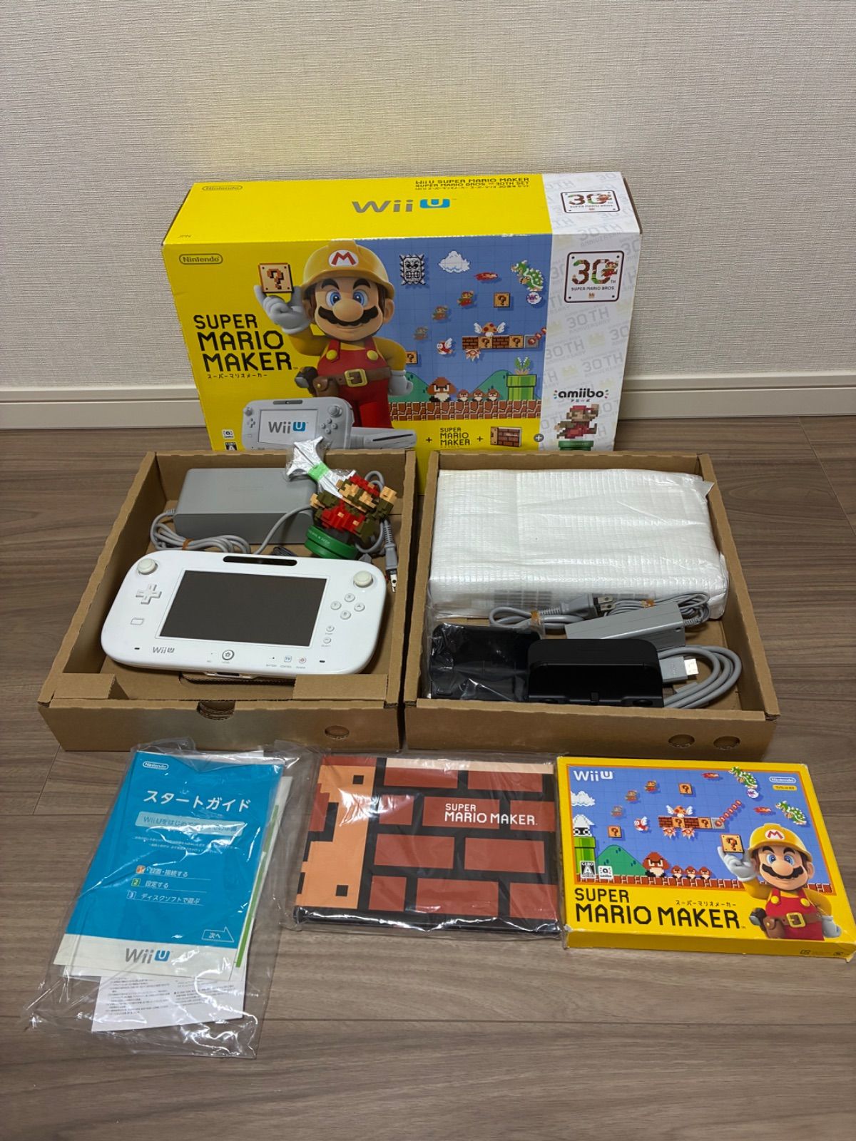 付属品フルセット 生産 Wii U スーパーマリオメーカー セット