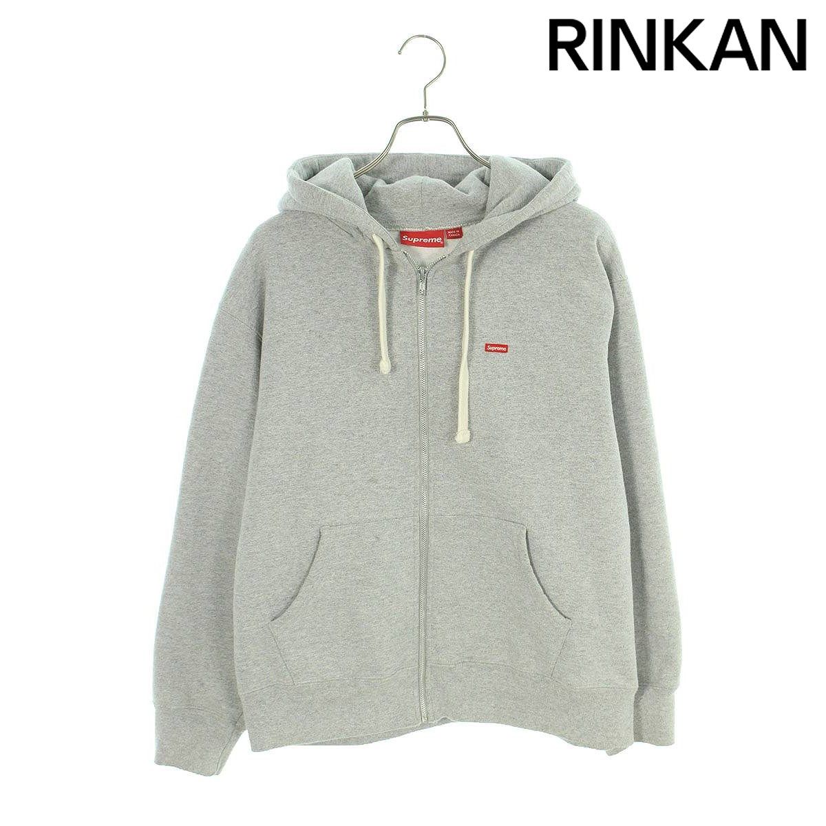 シュプリーム Supreme Small Box Zip Hooded Sweatshirt スモールボックスロゴジップアップパーカー メンズ S