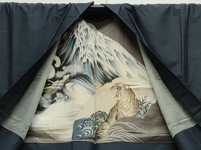 平和屋着物○男性 紬 アンサンブル 霞文 正絹 逸品 CAAS9331th - メルカリ 