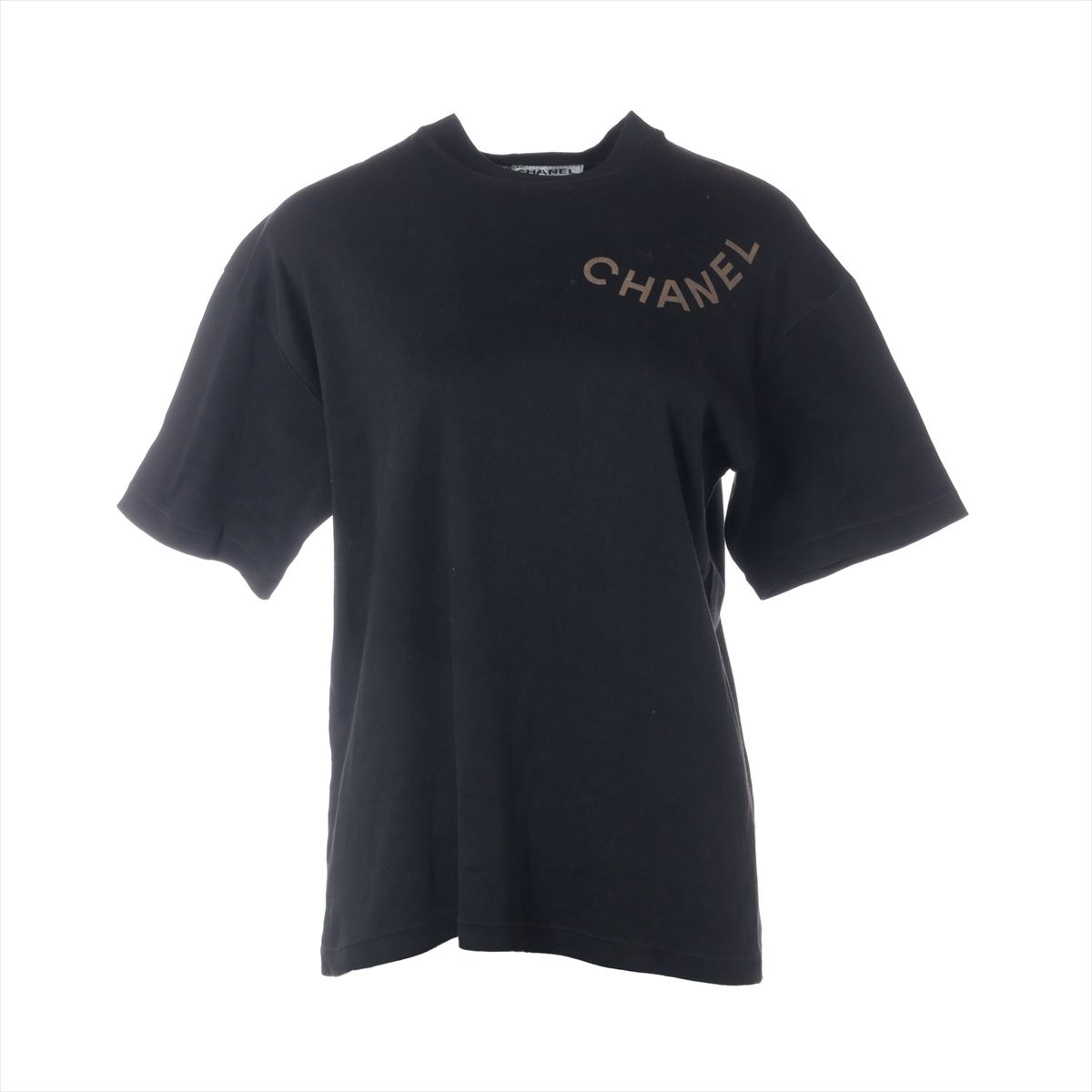 CHANEL シャネル 半袖Ｔシャツ M ロゴ コットン