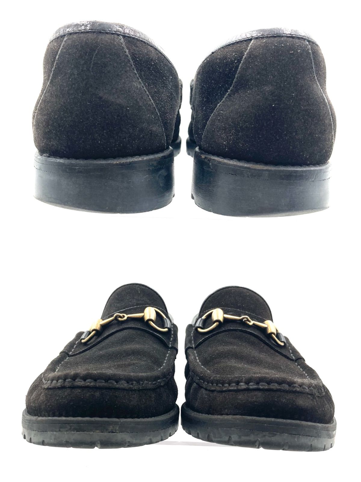 【美品】GUCCI グッチ40E ホースビットローファー 黒 ゴールド 楽天市場】【未使用品】【靴】GUCCI グッチ ホースビット