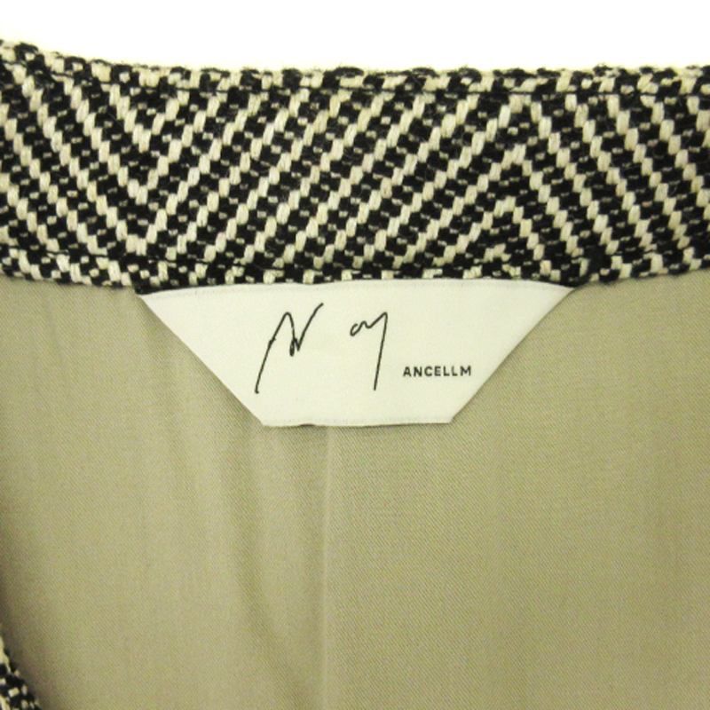 アンセルム ANCELLM HERRINGBONE OVER VEST ヘリンボーン ベスト