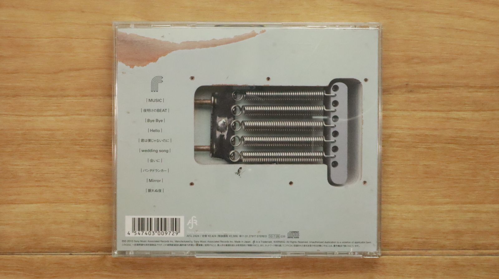国内盤CD☆フジファブリック/Fujifabric□ MUSIC(期間生産限定盤
