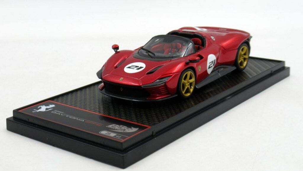 BBR MODELS 1|43CONCEPT43 Ferrari Daytona SP3|Rosso Magma 267S2