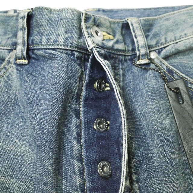 バックラッシュダメージデニム　フレア　日本製 ISAMU KATAYAMA BACKLASH イサムカタヤマバックラッシュ 22AW 日本製