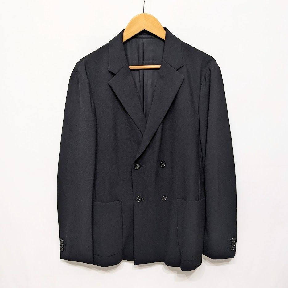 Theory セオリー 09-2304101 ダブル テーラードジャケット TV TAILOR CLNTN DB P W ブラック ウール  定価52360円 - メルカリ