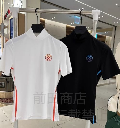GFORE ジーフォア ゴルフ レディース トップス 半袖 タートルネック  