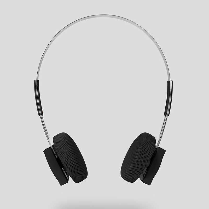 KM5 ブルートゥースヘッドホン Lightwear Headphones ノイズキャンセリング対応 Bluetooth対応 USB ブラック Hp1-001B