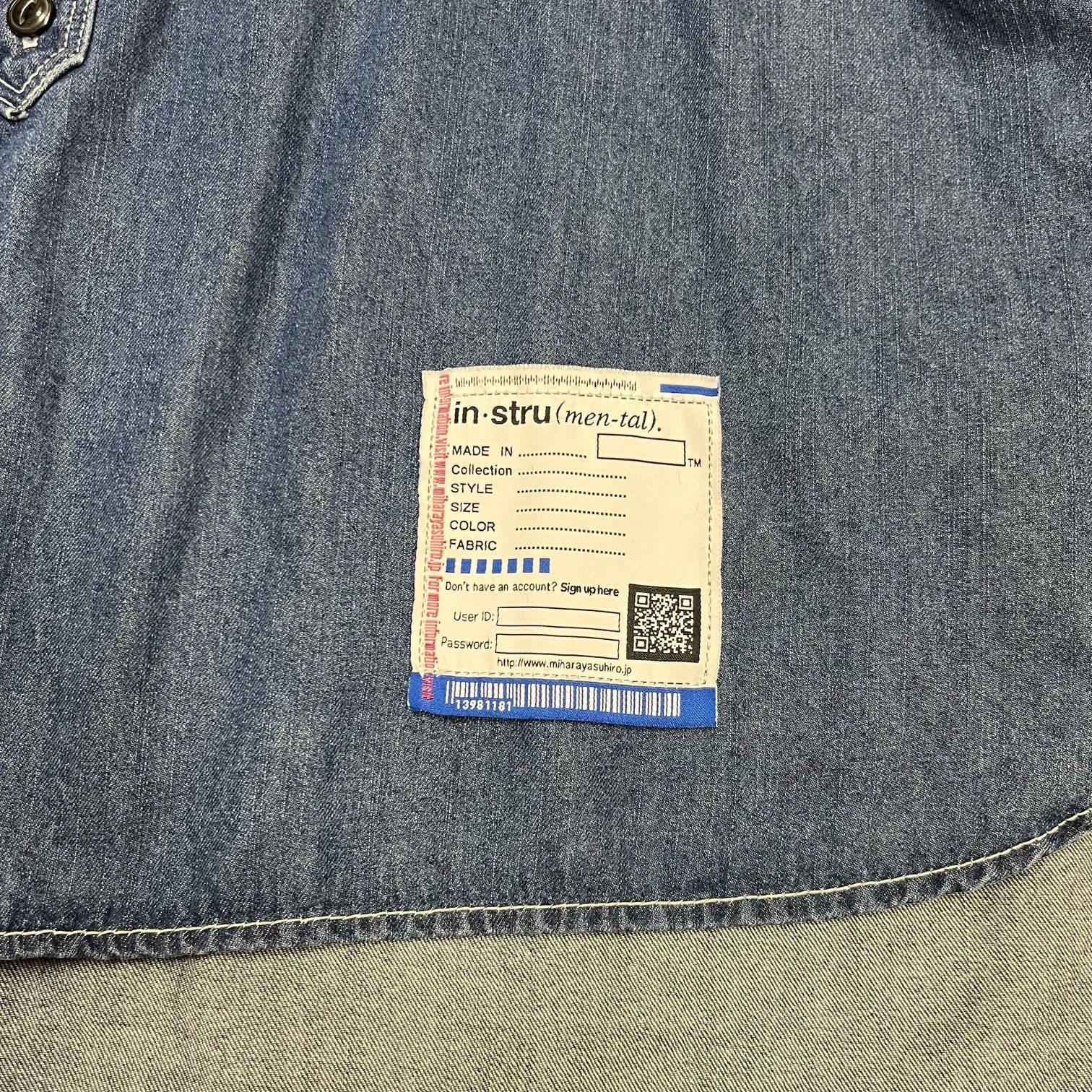 Maison MIHARA YASUHIRO メゾンミハラヤスヒロ ワークシャツ Maison MIHARA YASUHIRO 24-25AW ドッキングシャツスタイリング