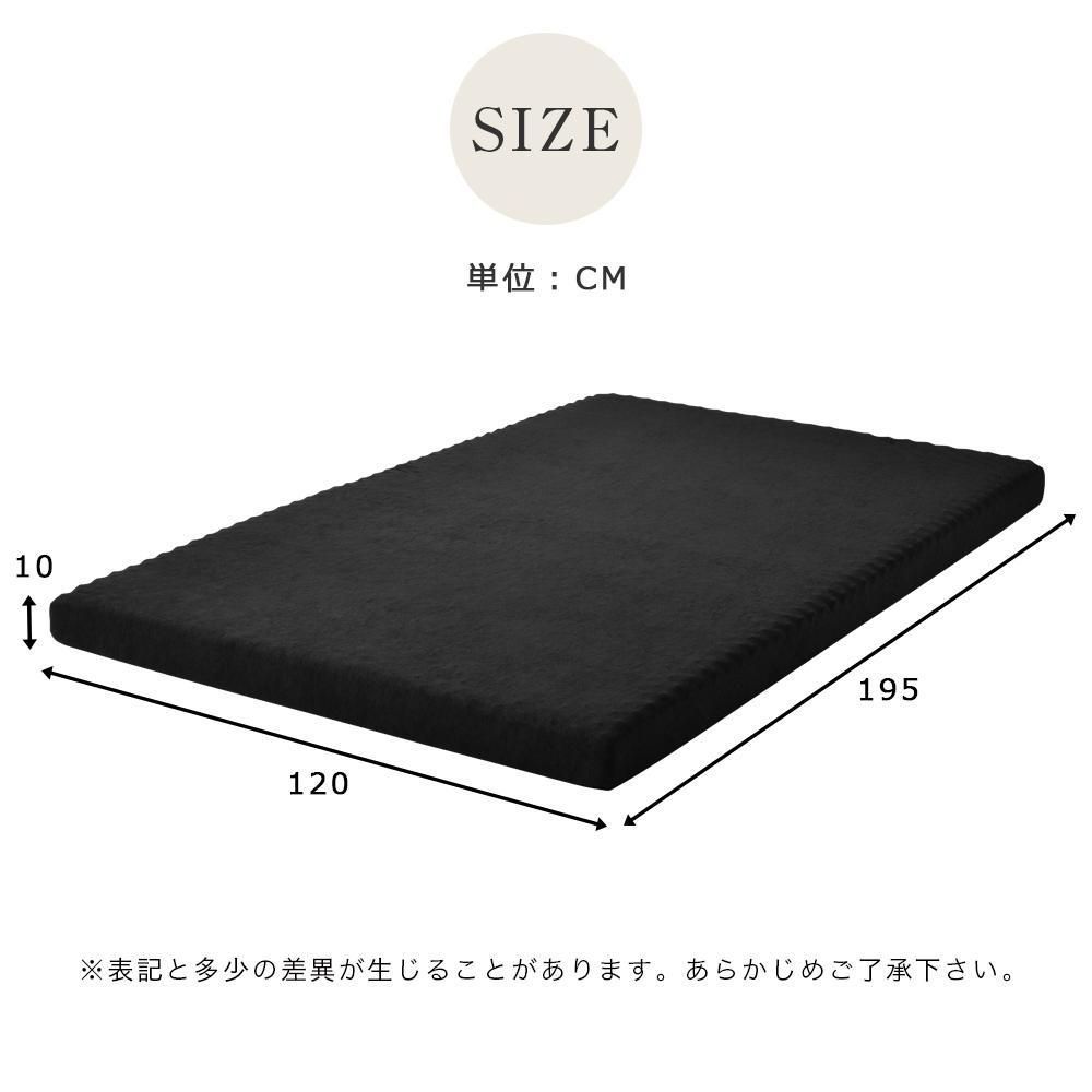 中古】高反発マットレス エイプマンパッドH3 （ダブル）ミッドグレー