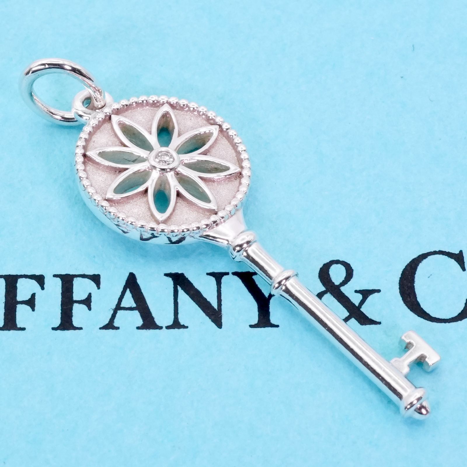 ティファニー デージーキー ダイヤ ネックレストップ|25-1407S