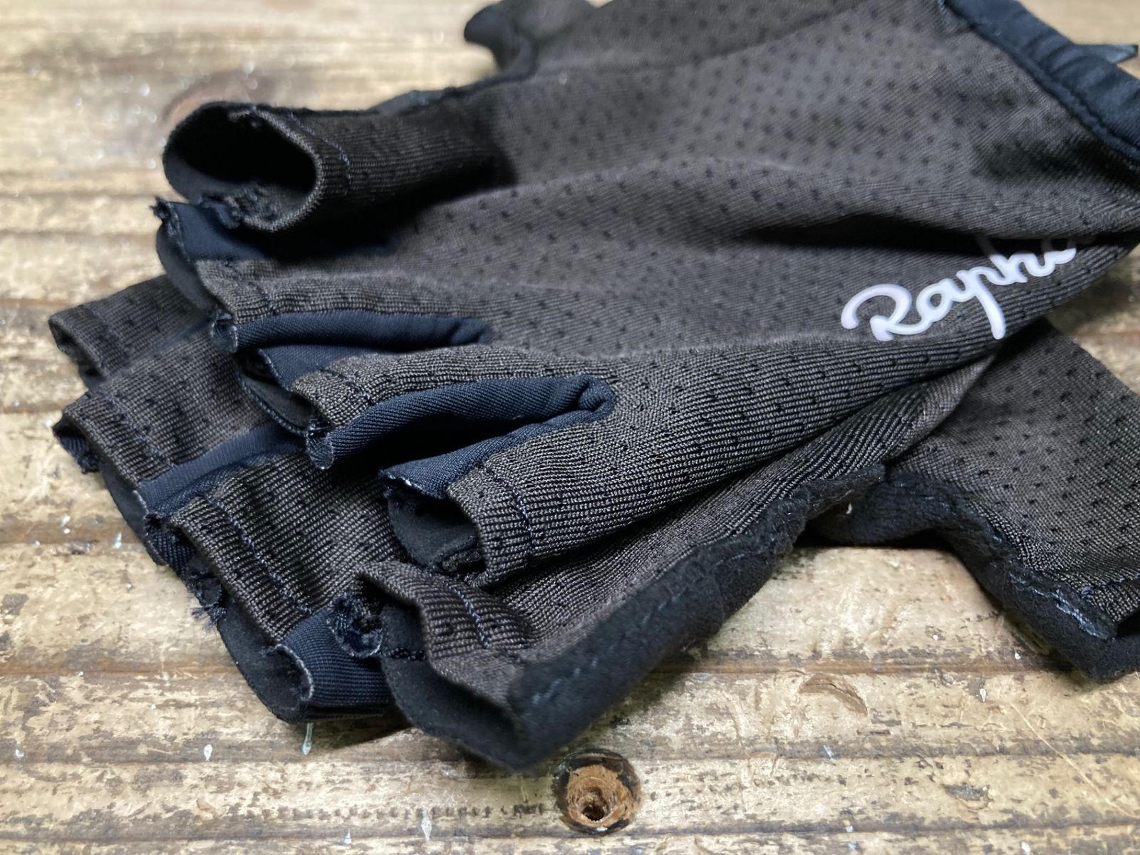 JB118 ラファ Rapha CORE MITTS 指切り グローブ 黒 - メルカリ