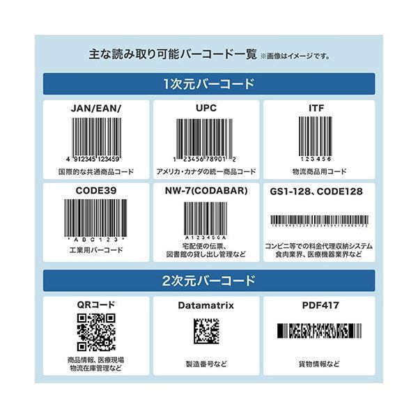 Type-C 2次元バーコードリーダー