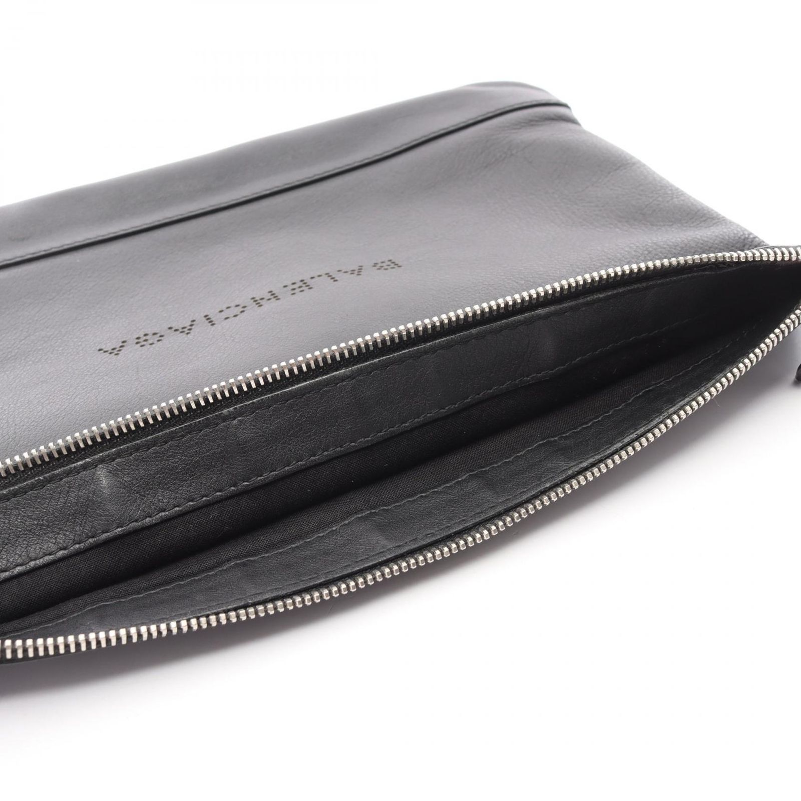 バレンシアガ BALENCIAGA セカンドバッグ クラッチバッグ ネイビー