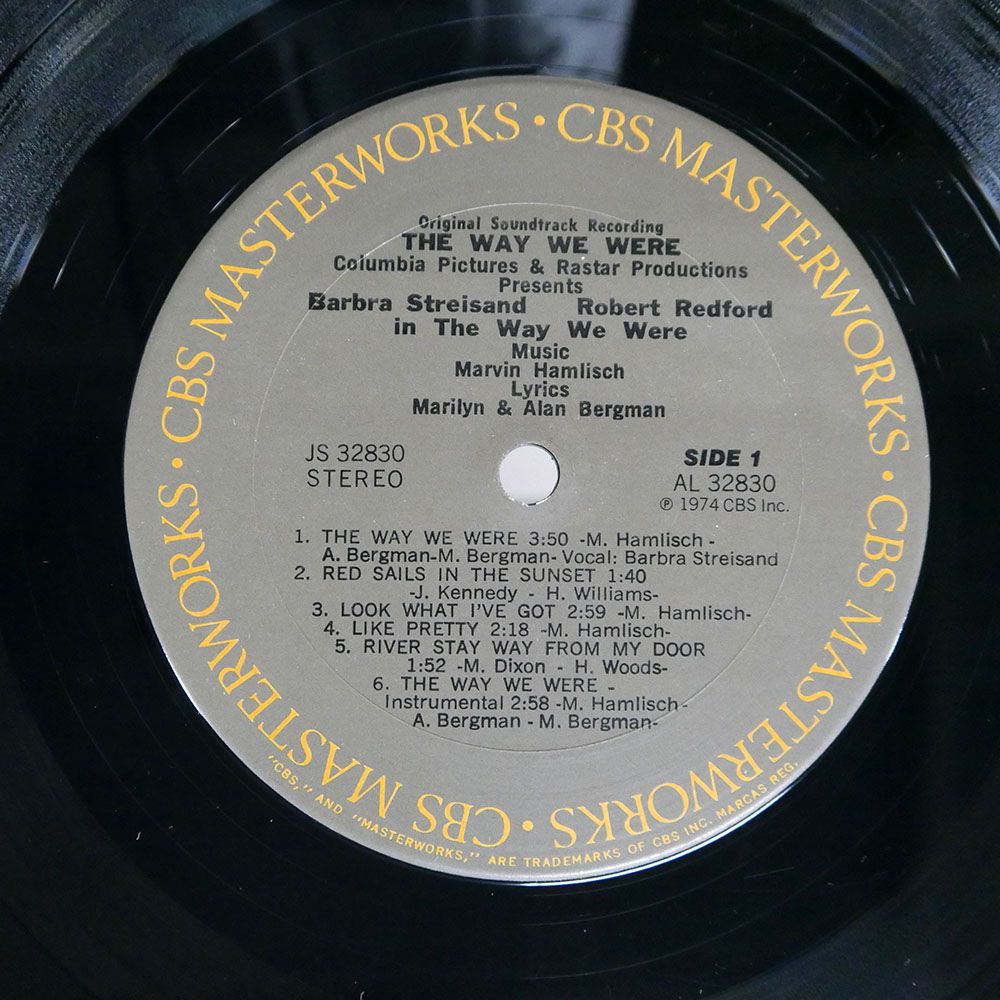 国内盤 OST (MARVIN HAMLISCH)/THE WAY WE WERE (ORIGINAL