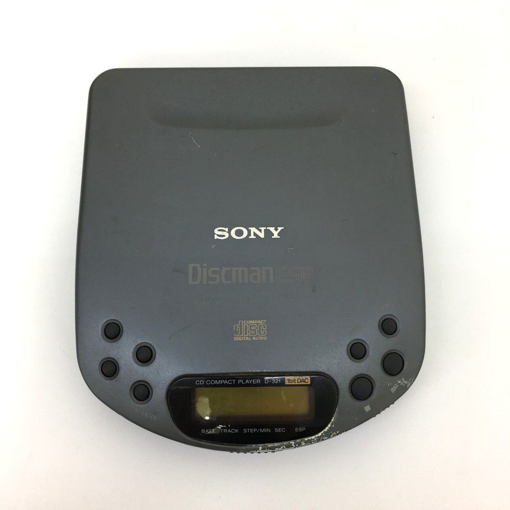 ソニー SONY D-321 Discman ESP CDプレイヤー ウォークマン 本体のみ - メルカリ