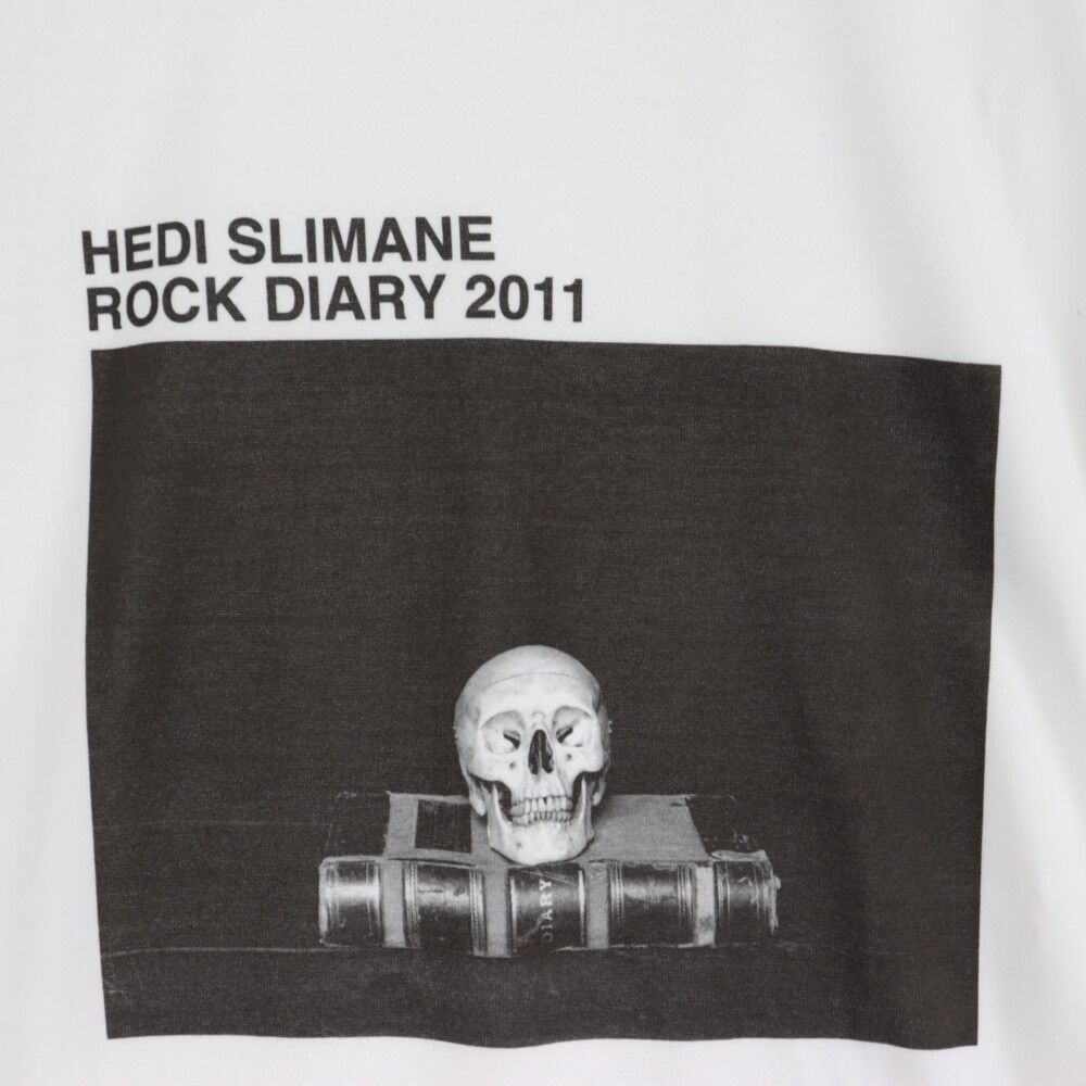 MINEDENIM (マインデニム) 23AW Hedi Slimane×Stie-lo ROCK DIARY 2011 Skull WHT エディ・ スリマン 直筆サイン入り ポストカード レザーボックス付き 半袖シャツ ホワイト - メルカリ