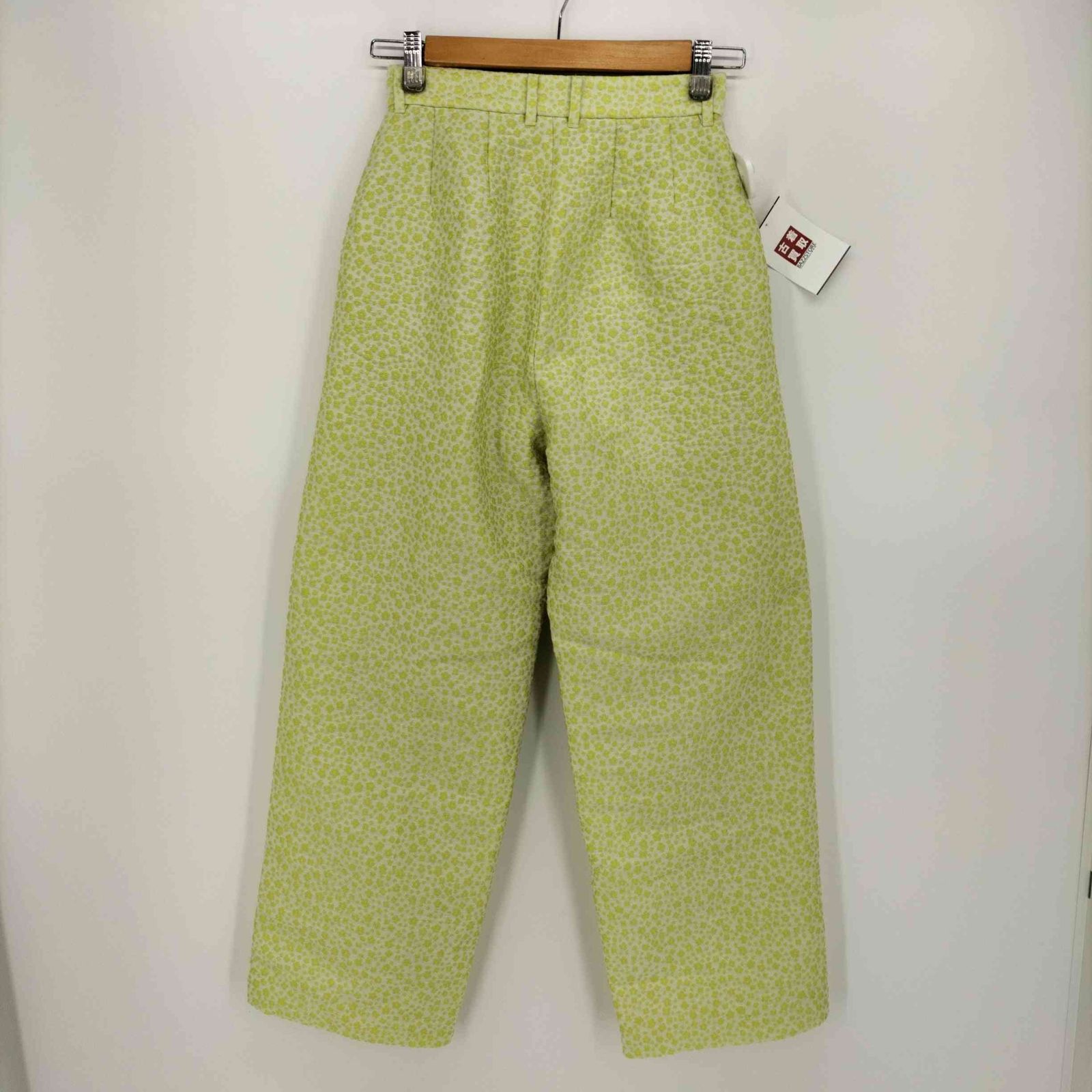 ロクビューティーアンドユースユナイテッドアローズ 6 BEAUTY & YOUTH UNITED ARROWS KOBANA JACQUARD  PANTS 小花 ジャガード パンツ レディース JPN：34