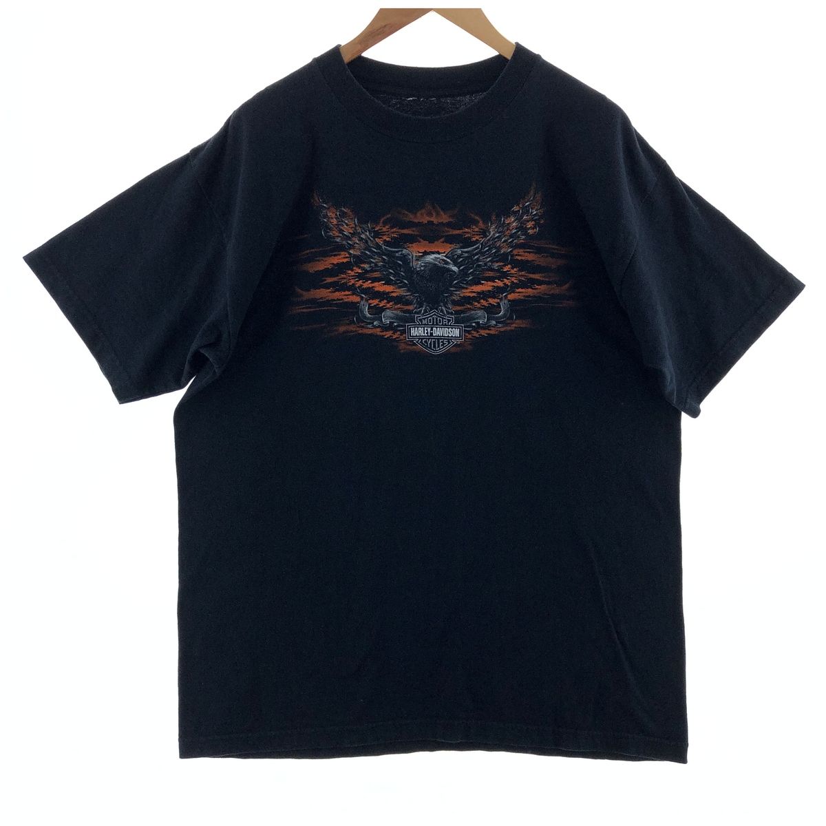 古着 ハーレーダビッドソン Harley-Davidson 両面プリント モーターサイクル バイクTシャツ メンズXL /eaa381806 【中古】/eaa381806