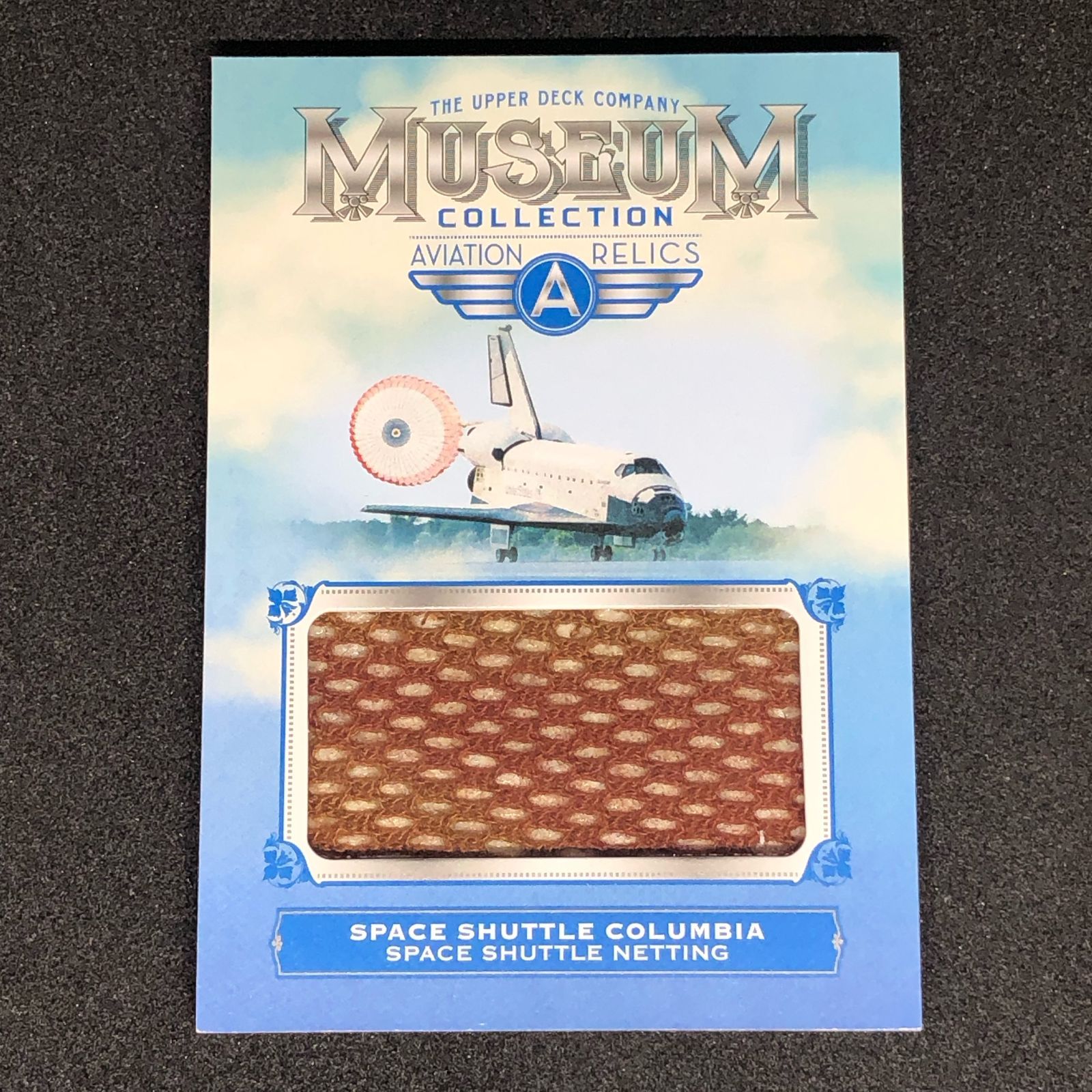 スペースシャトル コロンビア 宇宙船パーツ 2019 Upper Deck Goodwin Champions Museum Collection Aviation Relics MCA-SPC1