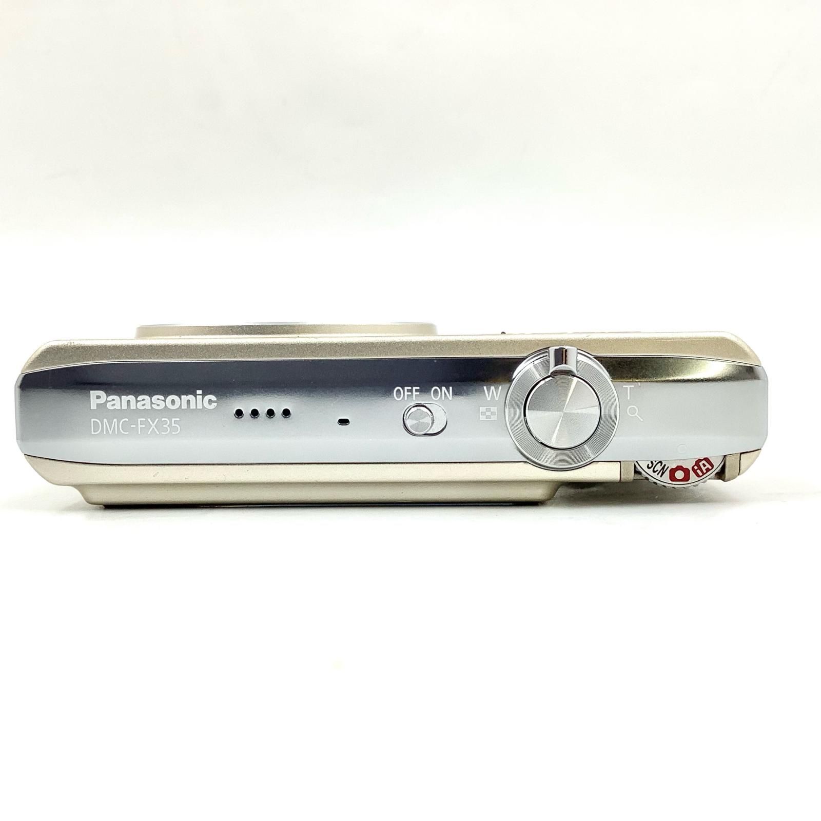 Panasonic コンパクトデジタルカメラ LUMIX DMC-FX35 [ゴールド