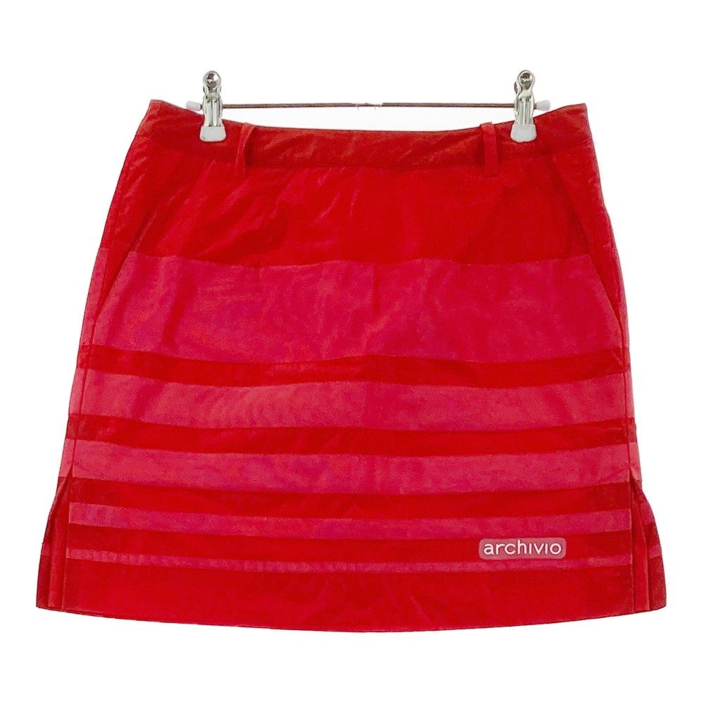 archivio 赤 スポーツ スカート サイズ38 archivio(アルチビオ