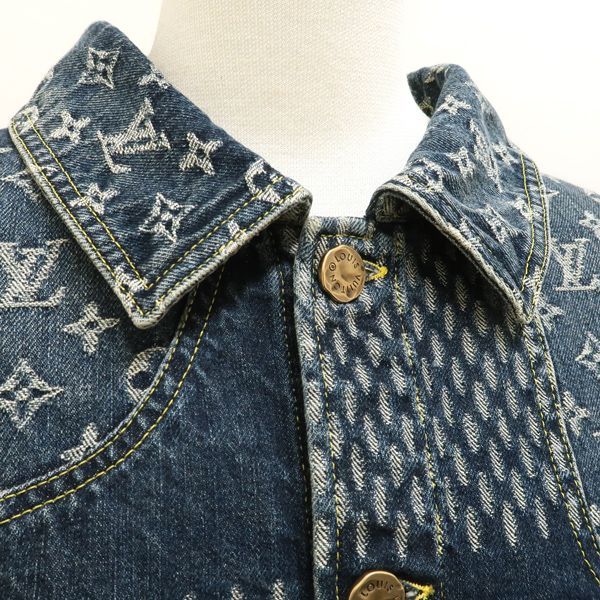 ルイヴィトン ジップアップ デニムジャケット 48 デニム ジップアップジャケット ｜ルイ・ヴィトン 公式サイト