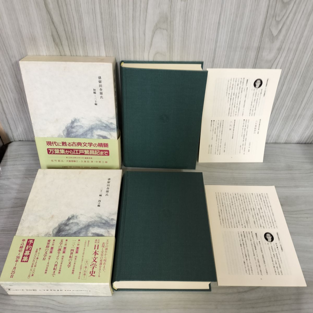 【1/2】岩波 新日本古典文学体系 明治編 全30巻 (揃) 新日本古典文学大系 明治編』 岩波書店 全30巻揃 その1