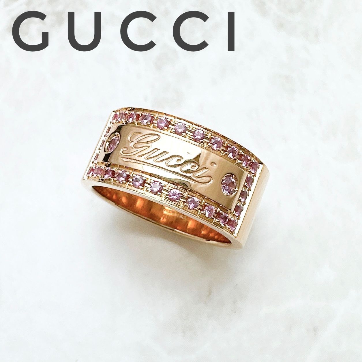 グッチ サファイヤ リング 