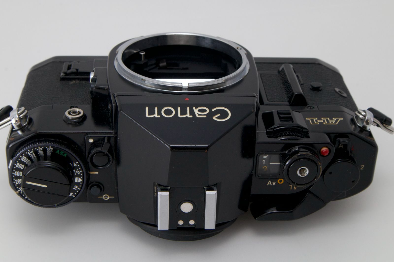 動作好調 キャノン Canon A-1 Black 35mm フィルム 一眼レフ カメラ ボディ Film Camera Body 7680 LAWEED_CL